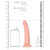 Real Rock Ultra Skin Gode réaliste Slim Dildo 15.5 x 3.8cm